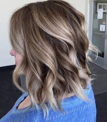 Dimensional Brunette Balayage Textured Lob Medium Length Hair Blonde Highlights Balayage Brunette Medium Length Hair Styles Hair Lengths