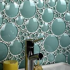 Go bold with colour and shapes, or stay neutral and classic. 17 Backsplashes For A Unique Kitchen Modern Bathroom Tile Glass Tile Bathroom Decor