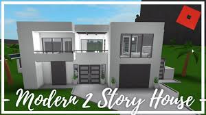 Modern House Bloxburg 2 Story 10k