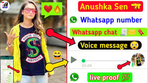 Phone Number Anushka Sen Whatsapp Number Real 2021 Girls Original Whatsapp Numbers For Real Friendship And Dating Widapark If you have already verified whatsapp, then delete your current number from whatsapp by uninstalling the app and reinstalling it back. widapark