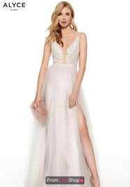 Alyce Paris Long A Line Dress 60686 Tulle Prom Dress Dresses Alyce Prom Dress