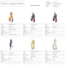 I know a lot of companies rely on markets to show their line but there will always. Wholesale Line Sheet Template Startup Fashion