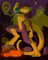 Kevin Spooky Month Illustrations - Adult Fantasy