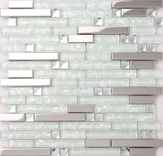Mosaic Tile Bathroom Picture More Detailed Picture About Strip Silver Stainless Steel Mixed Trendy Kitchen Tile Bathroom Backsplash Backsplash Bathroom Wall
