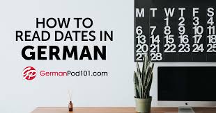 Pentecost is also called 'the birthday of the church'. The German Calendar Talking About Dates In German