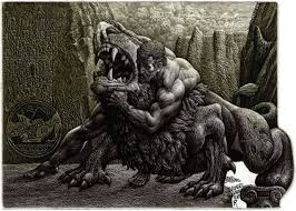 Hercules Fighting The Nemean Lion Bookplate Ex Libris For Tjalling Vogelvanger Greek And Roman Mythology Nemean Lion Art Hercule and the nemean lion. hercules fighting the nemean lion