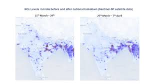 Air Quality Improvements Due To Covid 19 Lock Down In India Centre For Research On Energy And Clean Air