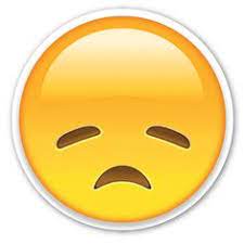 Disappointed Face Emoji Stickers Emoticons Emojis Emoji