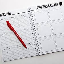 Great Value Each Crossfit Journal Contains 200 Cool Workout Of The Day Templates To Track Your Strength Co Fitness Planner Workout Log Book Fitness Journal