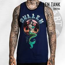 He can help you with any of your piercing needs! Sullen Sirena Tank Navy Blue Nordic Tattoo Supplies