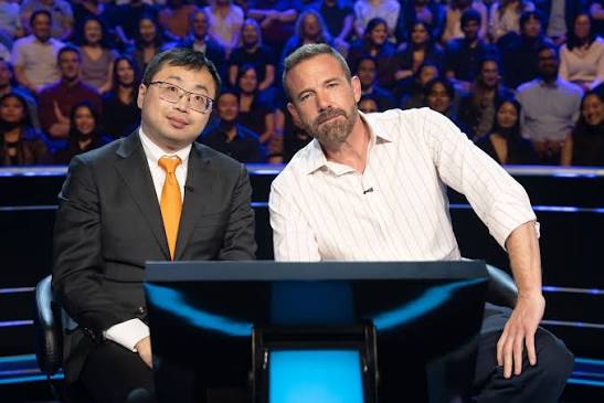 Larry & Cazzie David and Ben Affleck & Jamie Ding kick off the season in  the hot seat! 💰See how far they make it during the season premiere of  #WhoWantsToBeAMillionaire Wednesday, July