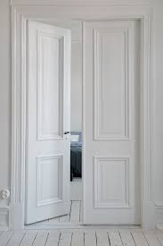 Gorgeous Tall White Double Doors Leading To The Master Bedroom French Doors Interior Classic Doors Doors Interior