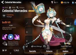 Mercedes character review | epic seven wiki for beginners mercedes is a character that has the attribute. Celestial Mercedes Help Please Epicseven
