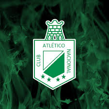 El escudo original del club tenía rayas verticales blancas y celestes y además tenía escrito en diagonal las siglas c.a.t.f.a.. Escudo De Atletico Nacional 1971 1993 Atletico Nacional Atleta Escudo
