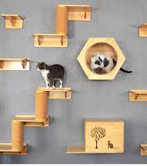 Enjoy free shipping on all orders over $35. Wall Mounted Cat Climbing Frame Cat Tree Solid Wood Hexagon Space Capsule Cat Wall Springboard Kitten House Ladder Pet Furniture Furniture Scratchers Aliexpress