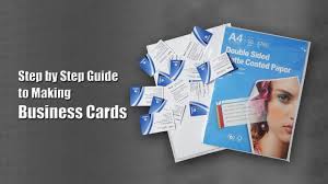 Become known in your community. How To Print Double Sided Business Cards Youtube