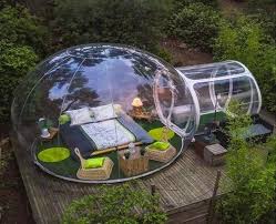The Bubble Tent Enjoy The Outdoors While Still Maintaining A Modern Interior Space With This Unique Bubble Tent The Bubble Bubble Tent Bubble House Tree Tent