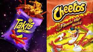 Get cheetos flamin' hot cheese flavored snacks (3.5 oz) delivered to you within two hours via instacart. Takis Vs Flamin Hot Cheetos What S The Difference