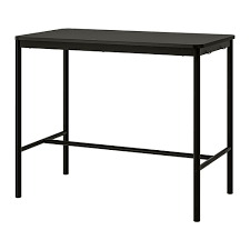 tommaryd 桌子 碳黑色 ikea 線上購物 in 2021 pub table table ikea