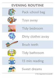 free evening routine cliparts download free clip art free