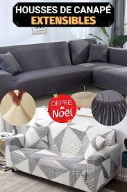 Housses De Canape Extensibles Et Elastiques Housse De Canape Extensible Housse Canape Angle Housse Canape