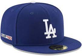 New Era Los Angeles Dodgers 150th Anniversary 59fifty Fitted Cap New Era Jackie Robinson Day Los Angeles Dodgers
