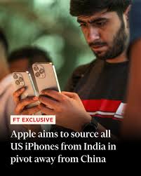 Exclusive: The US tech giant is preparing to shift assembly to the South  Asian country as soon as next year in response to the US president's trade  war. https://on.ft.com/4cMBtZj