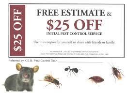 However you can still try them because some coupons do work forever. Coupons K E B Pest Control Llc