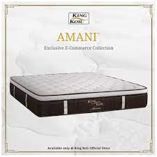 Anda bisa dapatkan kasur spring bed merk central ini di berbagai kota di indonesia. King Koil Kasur Springbed Amani Single Xl 120x200 Dinomarket Marketplace