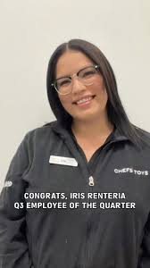 Congratulations to Iris Renteria, our Q3 Employee of the Quarter. Iris is  the Sales Floor Lead at #ChefsToysCommerce and has been with us for over 4  years. The team describes Iris as hard-working and ...