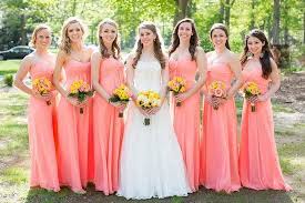Tips On Bridesmaid Dresses Official Topwedding Blog Coral Bridesmaid Dresses Pink Bridesmaid Dresses Bridesmaid