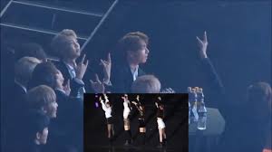 Bts Jungkook Reaction To Blackpink So Hot Sbs Gayo Daejun 2017 Youtube