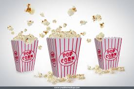 Account Suspended Box Mockup Popcorn Box Banner Design
