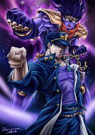 Reddit Stardustcrusaders Fanart Artwork Of Jotaro And Star Platinum 55 Hours Of Work Jotaro And Star Platinum Jojo Bizarre Jojo Bizzare Adventure