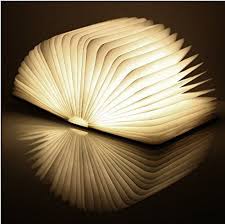 Miss Aj 3d Colorful Folding Led Nightlight Creative Led Reading Book Light Lamp Best Home Novelty Decorative Usb Rechargeable Book Lamp Book Lights Lamp Decor