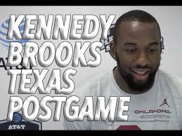 Kennedy Brooks Texas postgame