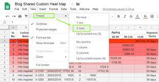 May 26, 2020 · freezing a column or row on a smartphone or tablet launch the google sheets app. Freeze Pane In Google Sheets And Use It As Header