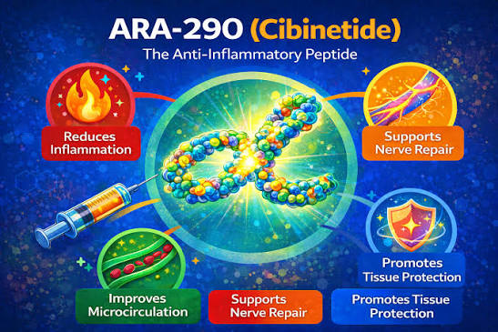 ARA-290 (Cibinetide): The Anti-Inflammatory Peptide for Nerve Repair a –  Revolution Health & Wellness