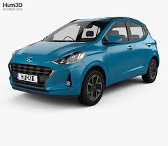 3d Model Of Hyundai I10 Grand Nios 2019 Hyundai 3d Model Grands