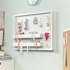 Bambi Craft Pro Wall Mount 22 H X 28 W Pegboard Craft Room Craft Room Organization Easy Arts And Crafts