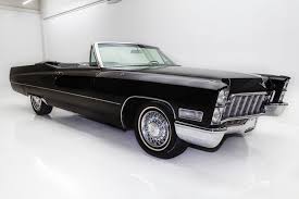 Gr auto gallery is pleased to present this 1968 cadillac deville convertible for consideration. 1968 Cadillac Deville Triple Black 472