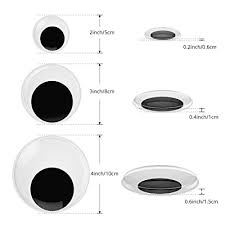 Maybe you would like to learn more about one of these? Buy 2 3 4 Inch Mixed Googly Wiggle Eyes Self Adhesive Back 6 Pack Large Black Giant Wiggle Googly Eyes Stickers For Diy Scrapbooking Crafts Decorations Toy Accessories 2 3 4 Inch Online In Germany B07wcgmjkr