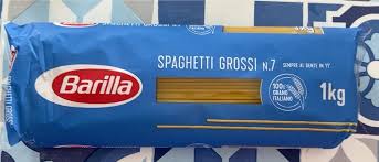 The company was founded in 1877 as a bakery shop in parma, italy by pietro barilla sr. Barilla Spaghetti Grossi N 7 1kg