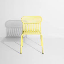 Week End Garden Chair Set Of 2 Yellow The Week End Collection Includes Seats A Chair A Bridge An Armchair A B Large Dining Table Garden Chairs Chair Set
