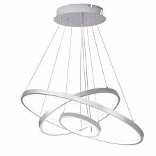 2/3 ring adjustable 48w 63w 72w 96w 3 year warranty. Modern Square Circel Rings Chandelier Living Room Bedroom Home Led Ceiling Light Chandeliers Ceiling Fixtures Home Garden Worldenergy Ae