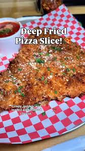 Image result for deep fried pizza