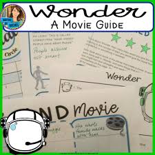 A Collection Of Activities To Go Along With Wonder The Movie Version Of Rj Palacio S Book Discussion Questions Movie Guide First Grade Lessons Eighth Grade