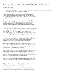 What are some examples of the biggest corruptions around the world? Https Www Globalintegrity Org Wp Content Uploads 2019 01 Girnotebook2010 Malaysia Pdf