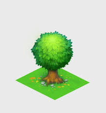 Isometric Tree Video Process On Behance 2d Game Art Isometric Art Game Art
