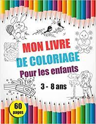 amazon fr mon livre de coloriage pour les enfants 3 8 ans magnifique toute la famille designs luiggi coloring books color arc en ciel